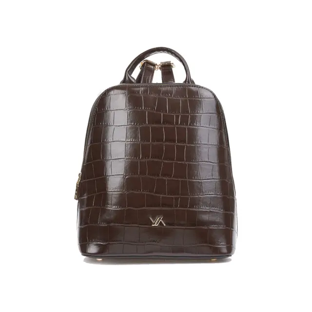VERDE ΤΣΑΝΤΑ ΠΛΑΤΗΣ-BACKPACK 16-0008786 ΚΑΦΕ