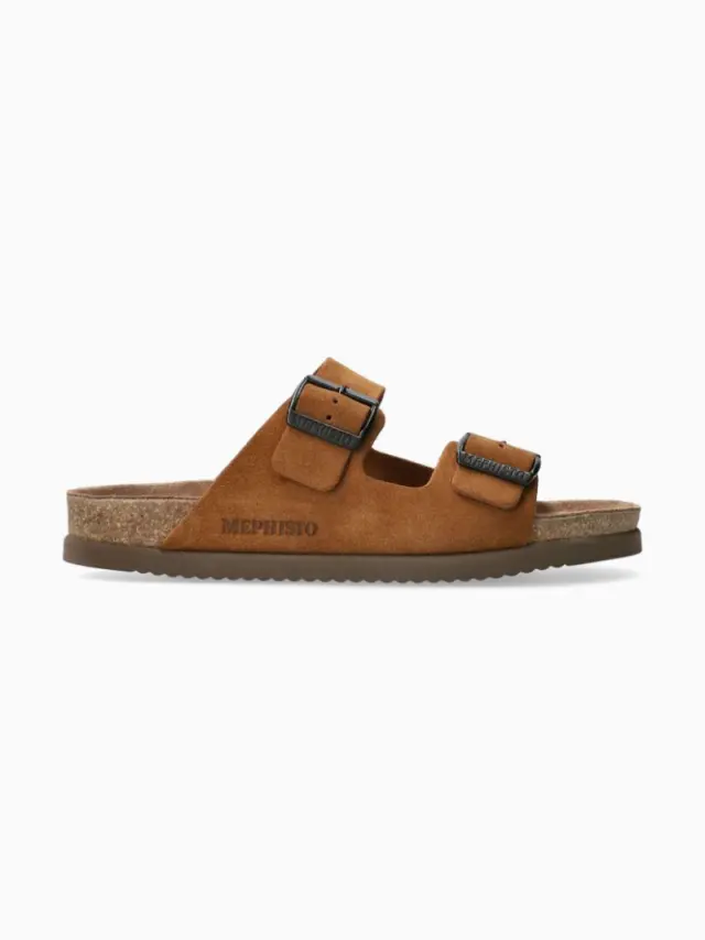 Mephisto Πέδιλα Ανδρικό δέρμα suede Καφέ MEP/NERIO TOBACCO 2