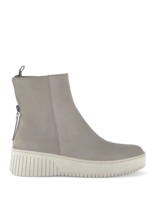Gabor Μποτάκια Γυναικείο δέρμα Nubuck Γκρί GAB/53631 78-FANGO 3