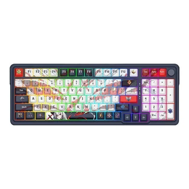 Redragon Gaming Keyboard K686AK-RGB-PRO Eisa Redragon Linear Switches White / Gray (K686AK-RGB-PRO)