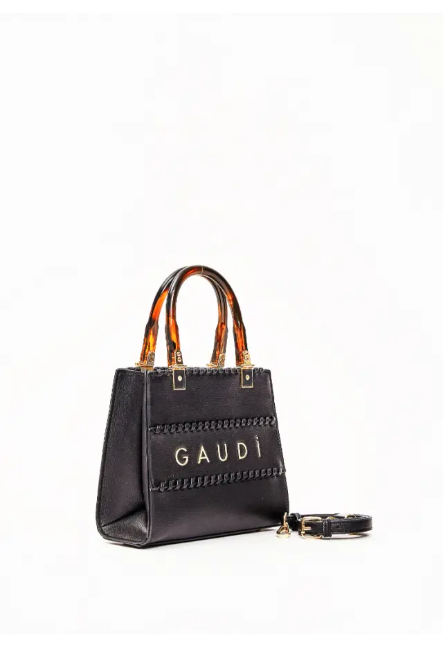 GAUDI - MINI TOTE GEMMA BLACK 2