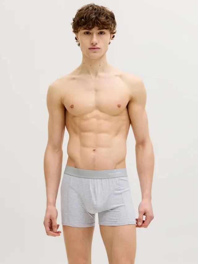 JACGABRIEL BAMBOO TRUNKS 3 PACK SN Black - XXL 3
