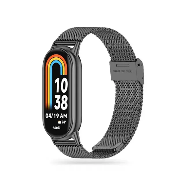 Tech-Protect Milanese Band Strap Xiaomi Smart Band 8 / 8 NFC Black