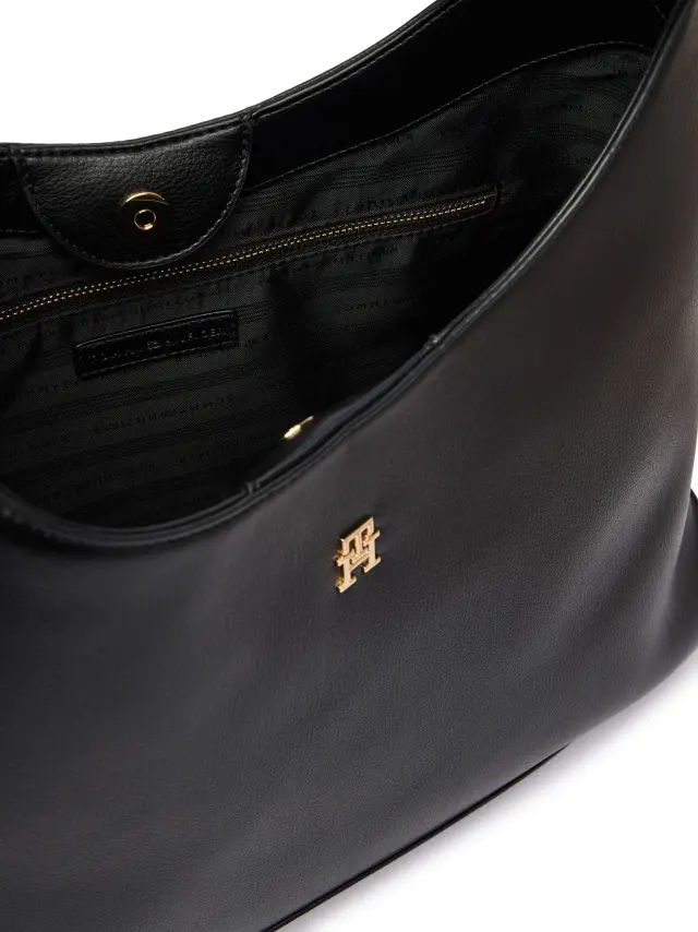 Γυναικεία Τσάντα Χειρός/Ώμου Tommy Hilfigher AW0AW19187 - BDS Μαύρη Μαύρο Tommy Hilfiger - One Size 3