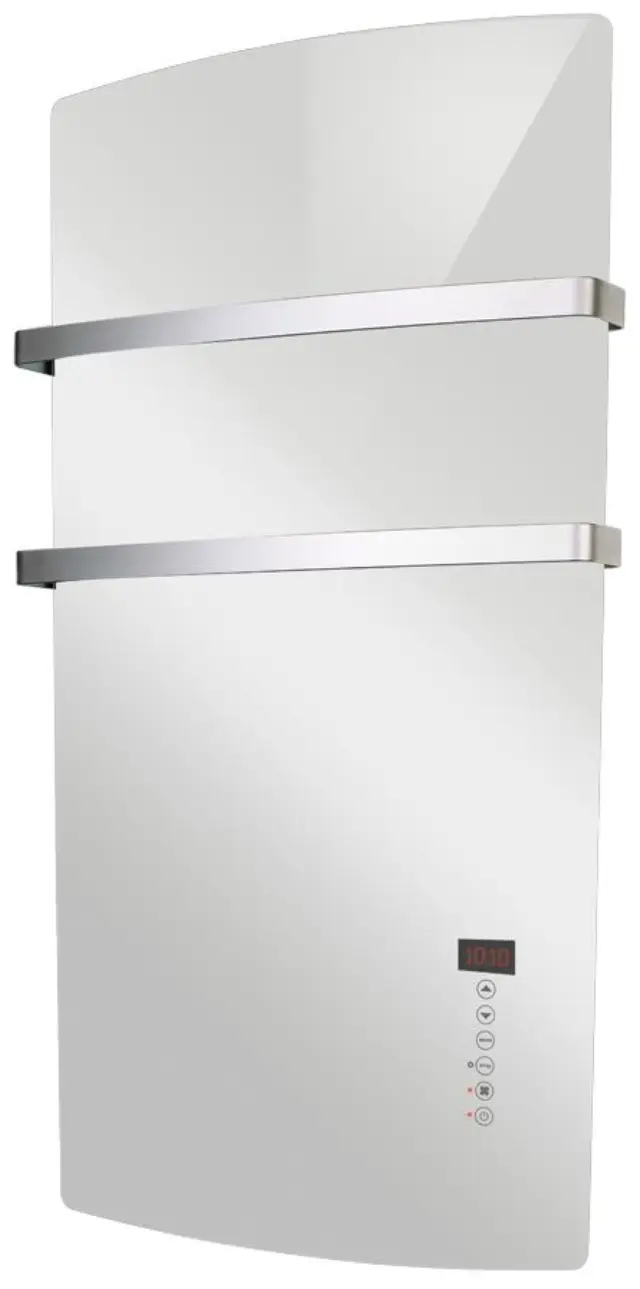 Radialight Deva 1500 Watt Mirror - Ψηφιακή Πετσετοκρεμάστρα Μπάνιου με Πρόσοψη Καθρέπτη 3