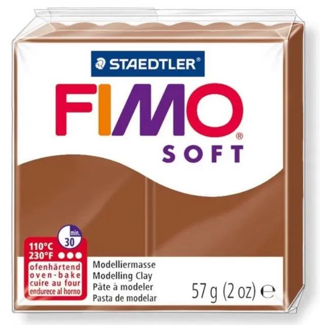 Πηλός Fimo Soft 57gr Caramel