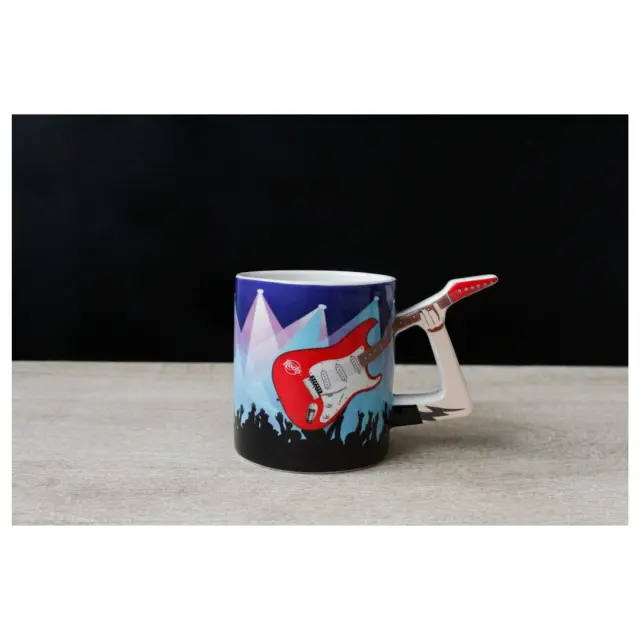 Winkee Κεραμική Κούπα Ηλεκτρική Κιθάρα: Rock Mug 3