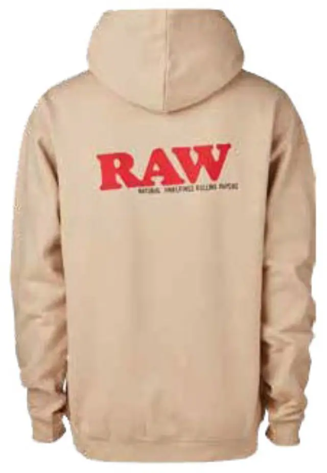 RAWthentic Φούτερ Original Hoodie Sand «Raw Edition» - Εκρού - Medium 3
