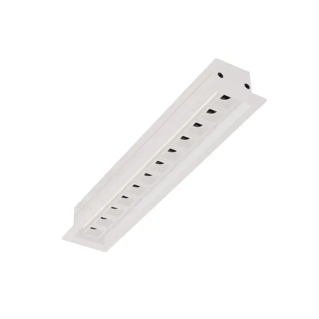 Lines 04267/W/12/W Χωνευτό σταθερό σποτ led 10W 3000K λευκό Άσπρο