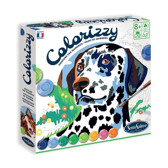SentoSphere Colorizzy Paint by Numbers - Dogs (8+ ετών) 028-4510