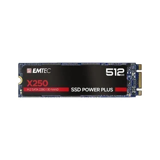 Emtec Δίσκος SSD X250 512GB M.2 Sata III (ECSSD512GX250)