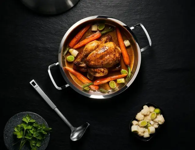 Κουτάλα σερβιρίσματος σάλτσας Original Profi Fissler από ανοξείδωτο ατσάλι και μήκος 29.5cm8400805000 2