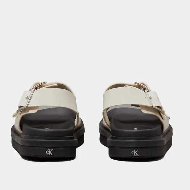 Γυναικεία Δερμάτινα Σανδάλια Calvin Klein YW0YW01785 AEO Μπεζ Μπεζ - 37 3