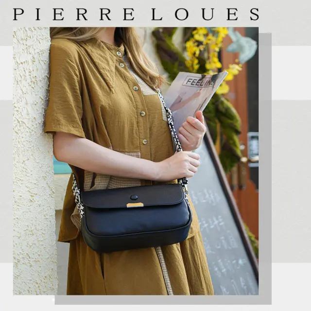 Γυναικεία Τσάντα Χιαστί Pierre Loues PL782-138 μαύρο - One Size 2