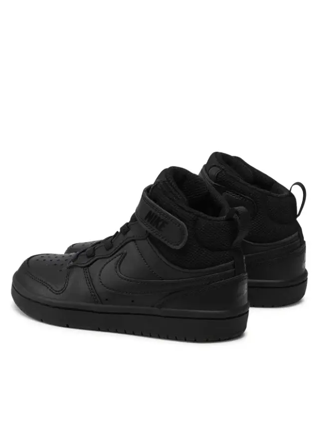Nike Court Borough Mid 2 (Psv) CD7783-001 Μαύρο - 32 2