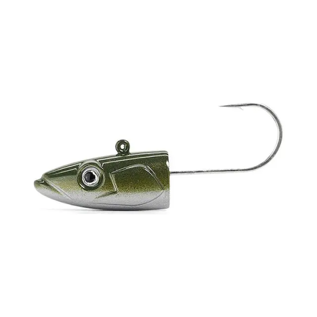 Μολυβοκεφαλές Fiiish Crazy Sand Eel No2 Jigheads CSE1357 XDeep - 25gr Khaki