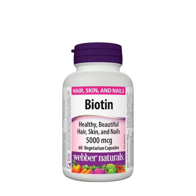 Webber Naturals Biotin 5000 mcg