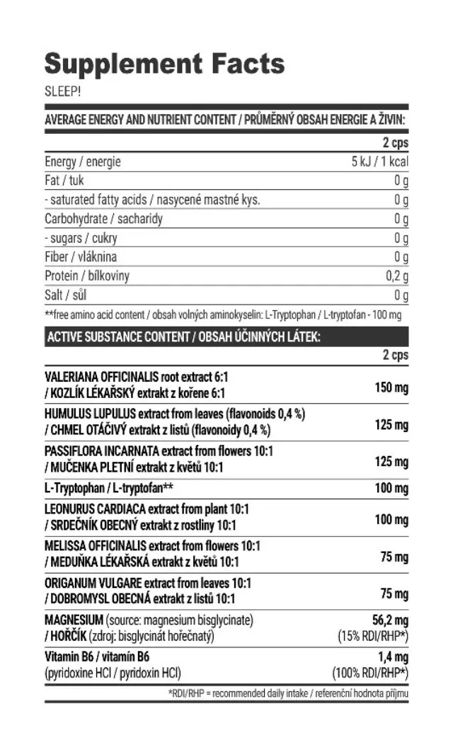 Extrifit Sleep! 2