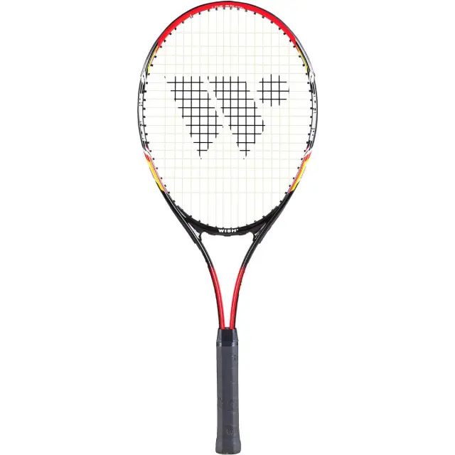 Wish Adult Alumtec 2510 7inch Tennis Racket Μαύρο 42055 (Eldico Sport) - One Size