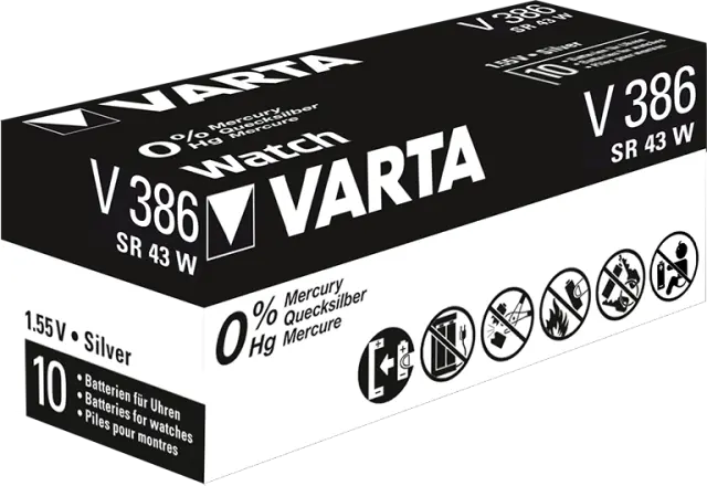 Varta Ρολογιού V386 (1τμχ) 01.007.0042 3