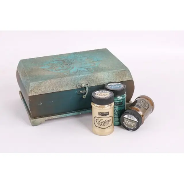 Deluxe paste 100 ml Pentart, Ροζ Χρυσό 2