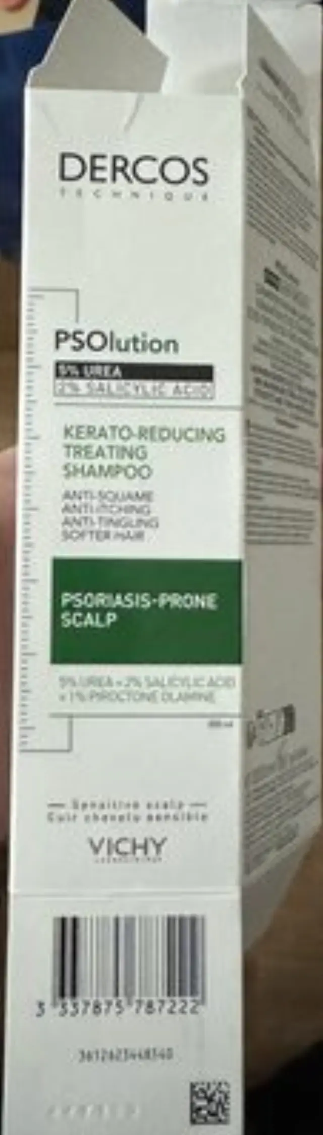 Vichy Dercos PSOlution Kerato-Reducing Treating Shampoo Σαμπουάν για το Τριχωτό με Τάση Ψωρίασης 200ml