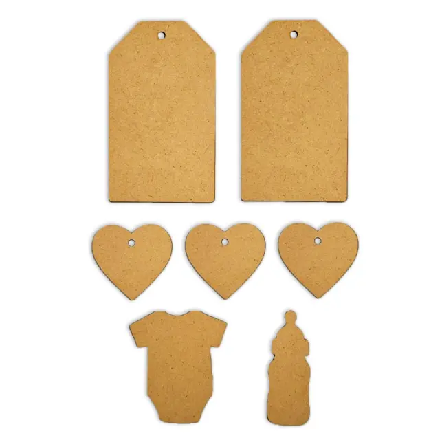 Διακοσμητικά σχέδια MDF, Stamperia, Baby, Ετικέτες και Αξεσουάρ