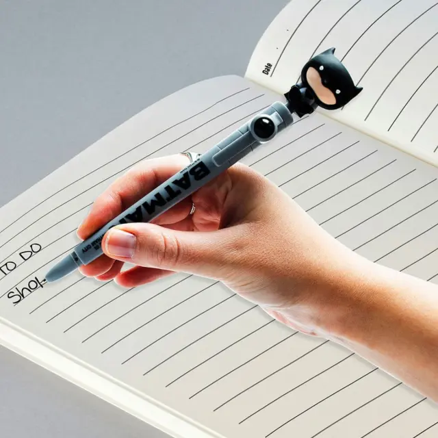 Blue Sky Studios Fidget Pen / Στυλό με 3D φιγούρα που γυρίζει: Batman 2