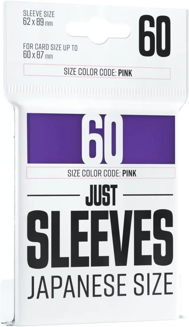 Just Sleeves - Japanese Size Purple (60 Sleeves)