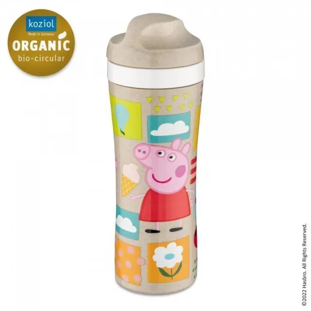 Koziol Oase Organic Παγούρι 425ml Peppa Pig Sand