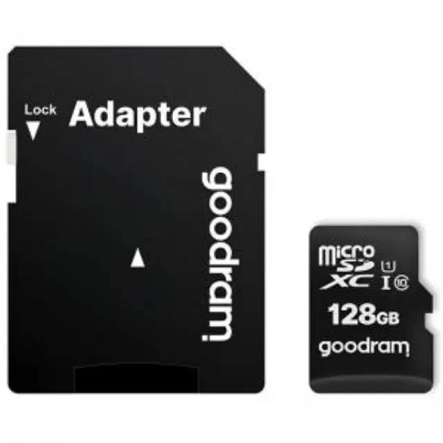 Κάρτα μνήμης Micro SDXC U1 C10 UHS-I Goodram 100MB/s 128Gb + 1 ADP N71315 2