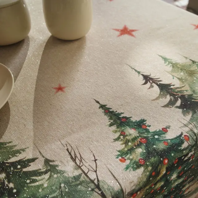 Χριστουγεννιάτικο Τραπεζομάντηλο Gofis Home Xmas 20-72-205 135x180 3