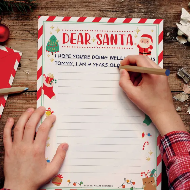 Legami Santa Claus Letter Kit 3