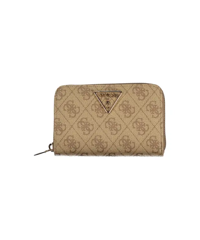Guess - Γυναικείο Πορτοφόλι Laurel II Med Zip-Around SWSG7459140-LATT Μπεζ