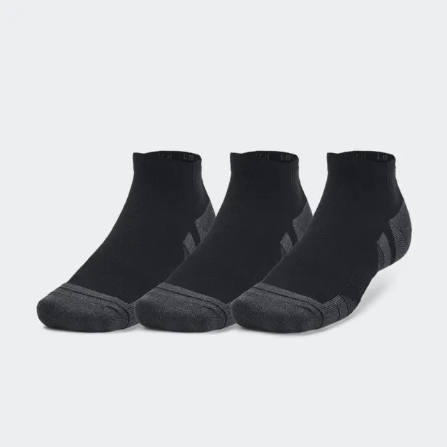 Under Armour Unisex Performance Tech 3 Pack Low Cut Socks Μαύρο 1379504-001 (Under Armour) - Medium