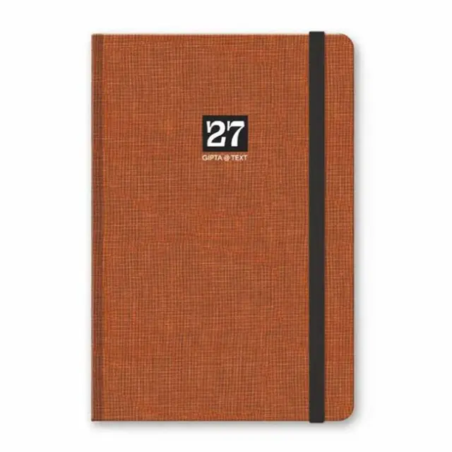 Gipta Εβδομαδιαία Ατζέντα Text Book 2027 9x16 Κεραμιδί (627-1209-91)