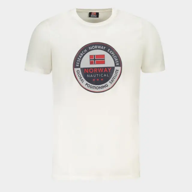 T-Shirt Norway 1963 856029_BIWHITE Λευκό - 2XL
