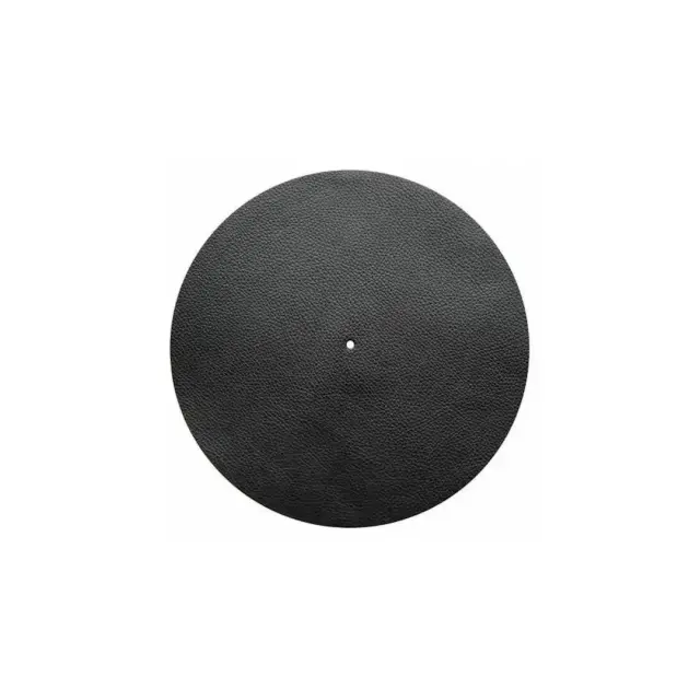 Simply Analog Slipmat Premium Δέρμα Μαύρο