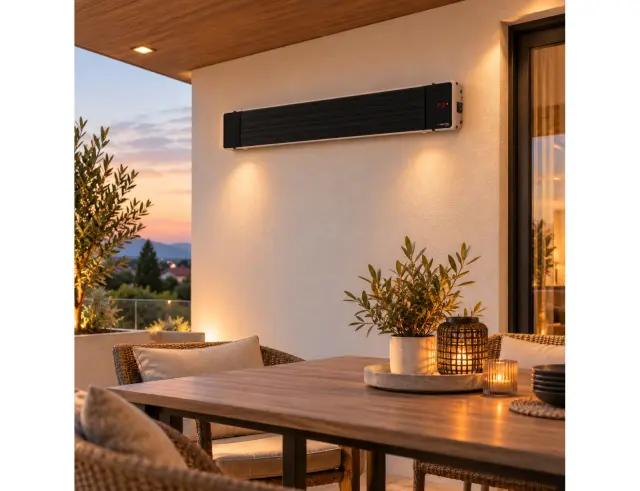 Θερμαντηρας Υπερύθρων Εξωτερικού Χώρου Trotec IRD1800 με ισχύ 1800W και 3 επίπεδα θέρμανσης - Black170025