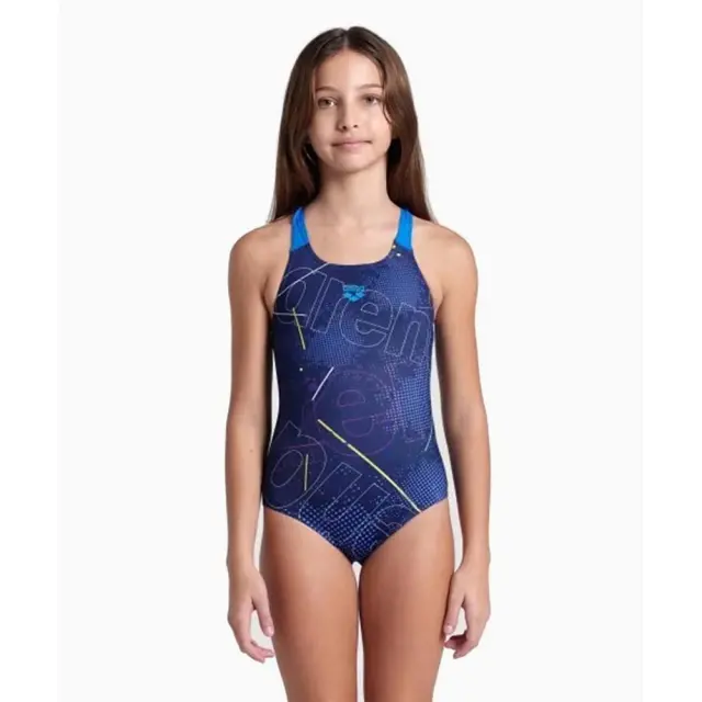 Arena Girl's Galactic Swimsuit Μπλε Σκούρο 005923-790 (Arena) - 6 Years