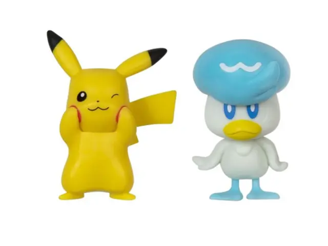 Φιγούρες Μάχης Pokemon Generation IX Quaxly And Pikachu 5cm- JW003355-W01