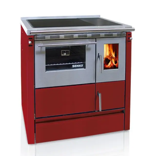Senko SG-75 ενεργειακή σόμπα ξύλου Μπορντό 7.5kw