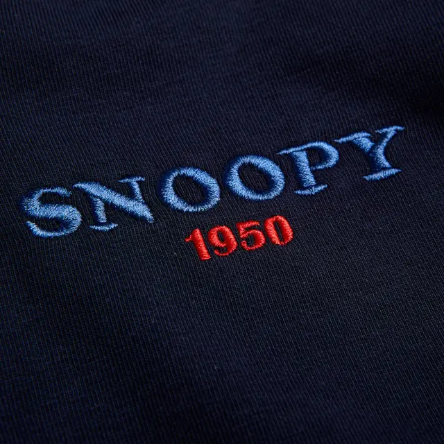 Ζακέτα Snoopy με τύπωμα και κέντημα 2