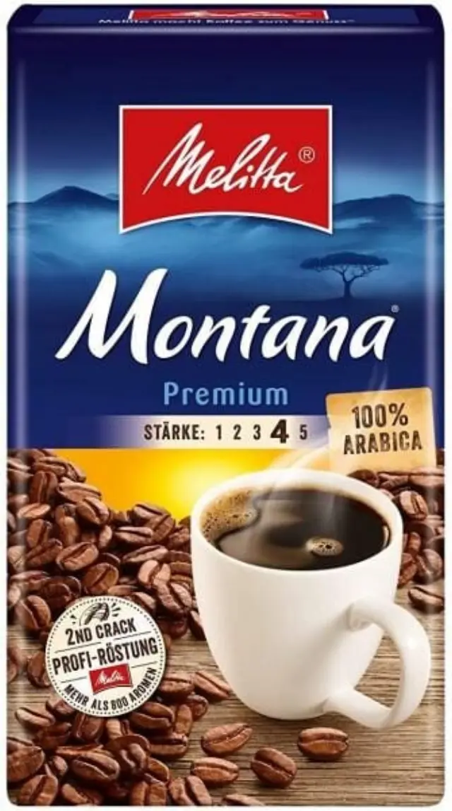 Melitta Montana Filter Coffee 500g
