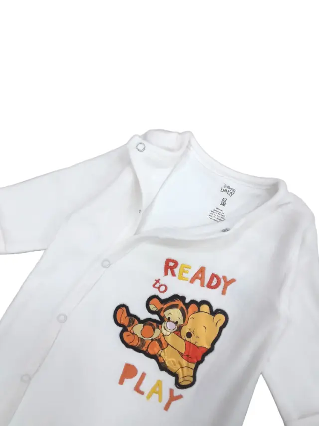 Φορμάκι Μακρυμάνικο Velour Pooh Ready to Play 8030259 - 12 M (80cm) 3