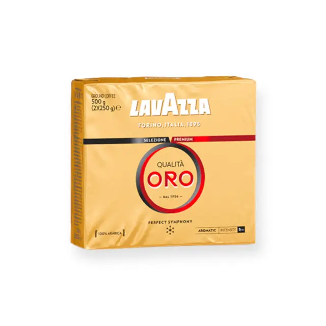 Lavazza Espresso Qualita Oro Αλεσμένος 2x250g