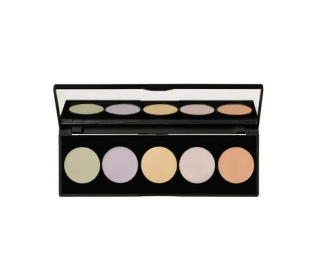 Korres Activated Charcoal Colour Correcting Palette Multi-Purpose Παλέτα Μακιγιάζ Προσώπου (Διορθωσης χρωματος), 5,5gr 2
