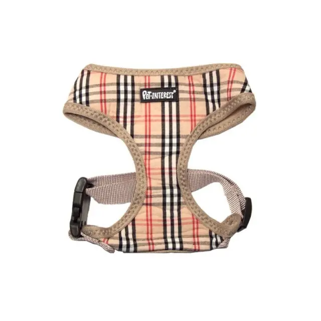 Pet Interest Mesh Harness Large Σαμαράκι Σκύλου Καρό 48-65cm/20cm