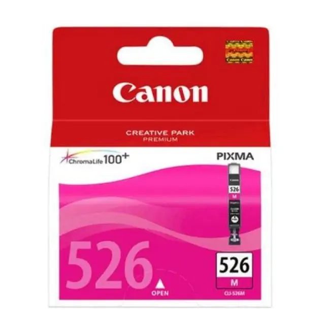Canon CLI-526 Γνήσιο Μελάνι Εκτυπωτή InkJet Ματζέντα (4542B001)