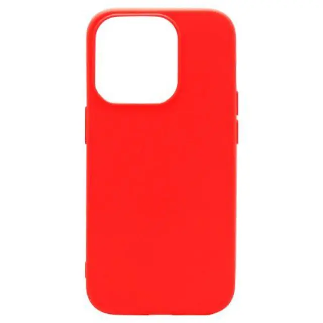 Θήκη Soft TPU inos Apple iPhone 15 Pro 5G S-Cover Κόκκινο N62655
